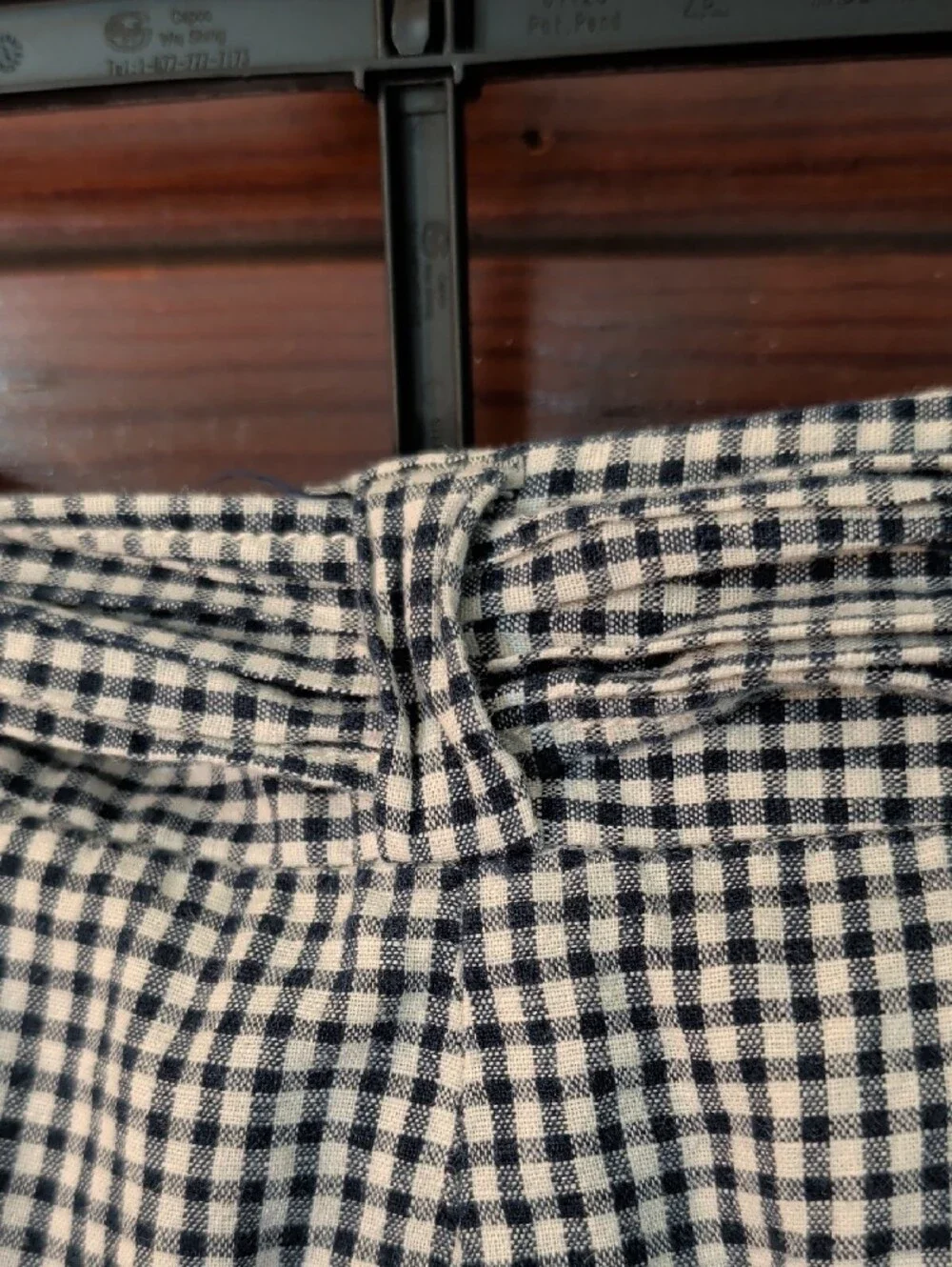 Anthropologie classic gingham
